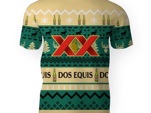 Dos Equis Shirts Beer Vintage Logo-3D Unisex T-Shirt - Image 1