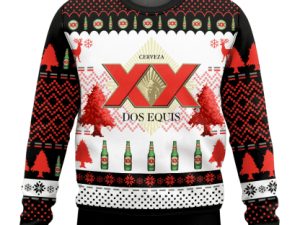 Dos Equis Ugly Christmas Sweater Holiday Gift - Image 1
