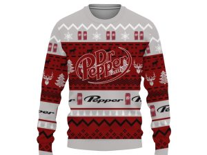 Dr Pepper Soft Drink-3D Sweatshirt - Image 1