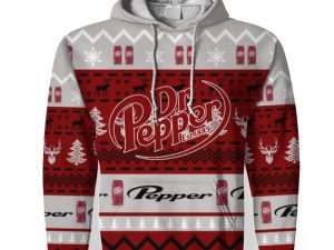 Dr Pepper Soft Drink-3D Unisex Hoodie - Image 1