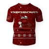 Dr Pepper Soft Drink American Merry Christmas, Snoopy House Cute Fan Gift-3D Unisex T-Shirt - Image 1