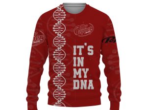Dr Pepper Soft Drink It's In My DNA-3D Sweatshirt - Image 1