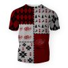 Dr Pepper Soft Drink Merry Christmas And -3D Unisex T-Shirt - Image 1