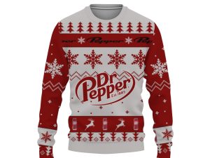 Dr Pepper Soft Drink Merry Christmas Unisex Gift Fan-3D Sweatshirt - Image 1