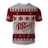 Dr Pepper Soft Drink Merry Christmas Unisex Gift Fan-3D Unisex T-Shirt - Image 1