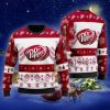 Dr Pepper Xmas Ugly Christmas Sweater - Image 1