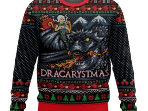 Dracarystmas Game Of Thrones Christmas Ugly Christmas Sweater - Image 1