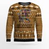Dragon And Book Ugly Christmas Sweater - Image 1