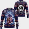 Dragon Ball Z Goku Ultra Instinct Ugly Christmas Sweater - Image 1