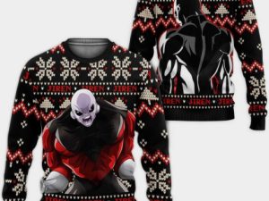 Dragon Ball Z Jiren Custom Ugly Christmas Sweater - Image 1