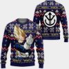Dragon Ball Z Vegeta Super Saiyan Ugly Christmas Sweater - Image 1