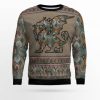 Dragon Mandala Ugly Christmas Sweater - Image 1