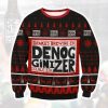 Drakes Denogginizer Beer Ugly Christmas Sweater - Image 1
