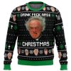 Drink Feck Arse Father Ted Ugly Christmas Sweater - Image 1