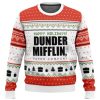 Dunder Mifflin The Office Ugly Christmas Sweater - Image 1