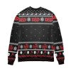 Dungeons And Dragons Dice Snowflake Pattern Ugly Christmas Sweater - Image 2