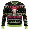 Dwight Christmas The Office Ugly Christmas Sweater - Image 1