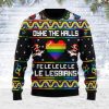 Dyke The Halls Ugly Christmas Sweater - Image 1