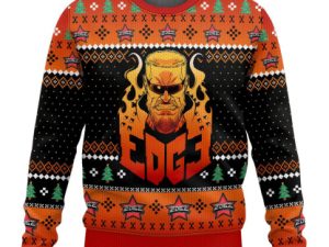 Edge Adam Copeland Ugly Christmas Sweater Holiday Gift - Image 1