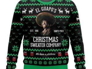 El Guapos Christmas Sweater Company Ugly Christmas Sweater - Image 1