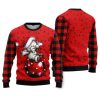 Elephant Cute Red Ugly Christmas Sweater - Image 1