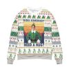 Elf Does Somebody Need A Hug Ugly Christmas Sweater - Image 1