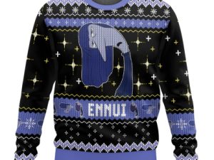 Ennui Boredom Inside Out Ugly Christmas Sweater - Image 1