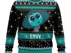 Envy Inside Out Ugly Christmas Sweater - Image 1