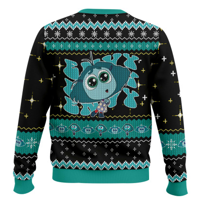 envy inside out ugly christmas sweater 2 Envy Inside Out Ugly Christmas Sweater - Image 2