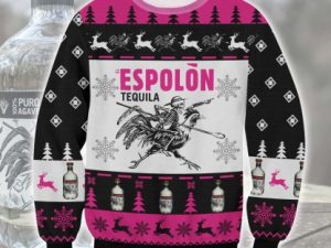 Espolon Tequila Ugly Christmas Sweater Holiday Gift - Image 1
