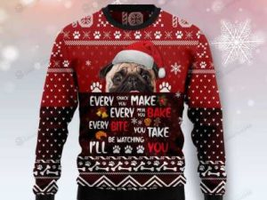 Every Snack Make Every Meal Ugly Christmas Sweater - Image 1