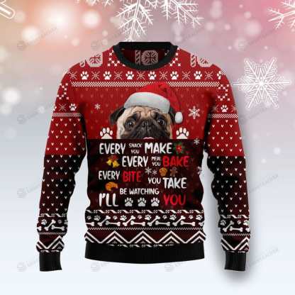 every snack make every meal ugly christmas sweater 1 Every Snack Make Every Meal Ugly Christmas Sweater - Image 1