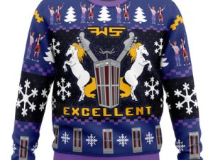 Excellent Bill And Ted Ugly Christmas Sweater - Image 1