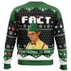 Fact Christmas Is Here The Office Ugly Christmas Sweater - Image 2