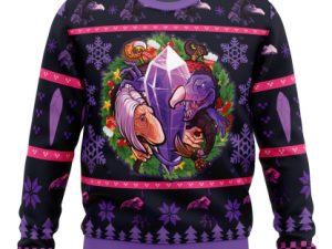 Fantasy Puppet Christmas Dark Crystal Ugly Christmas Sweater - Image 1