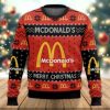 Fast Food Mcdonalds Ugly Christmas Sweater - Image 1