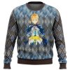 Fate Zero Saber Ugly Christmas Sweater - Image 1