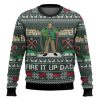 Fire It Up Dad National Lampoons Vacation Ugly Christmas Sweater - Image 1