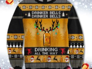 Fireball Drinker Bells Ugly Christmas Sweater - Image 1