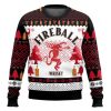 Fireball Ugly Christmas Sweater Present - Image 1
