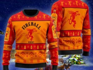 Fireball Xmas Ugly Christmas Sweater - Image 1