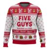 Five Guys Ugly Christmas Sweater - Image 1
