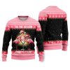 Flamingo Tis The Season Merry Flocking Funny Ugly Christmas Sweater - Image 1
