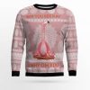 Flamingo Why Oh You Ugly Christmas Sweater - Image 1