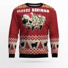 Fleece Navidad Ugly Christmas Sweater - Image 1