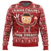Follow Your Dreams Nightmare On Elm Street Ugly Christmas Sweater - Image 1