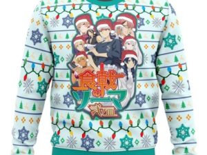 Food Wars Fight To Conquer Ugly Christmas Sweater - Image 1