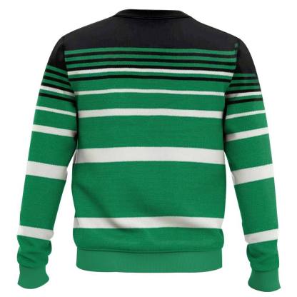 football santa ugly christmas sweater 2 Football Santa Ugly Christmas Sweater - Image 2