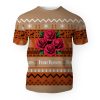 Four Roses Shirts For Men With Vintage For Sale-3D Unisex T-Shirt - Image 1