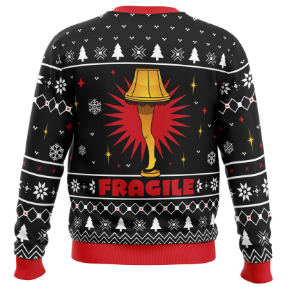 fragile a christmas story ugly christmas sweater 2 Fragile A Christmas Story Ugly Christmas Sweater - Image 2